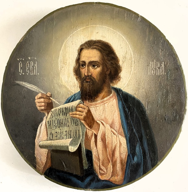 Икона святой апостол Лука покровитель врачей 19 век