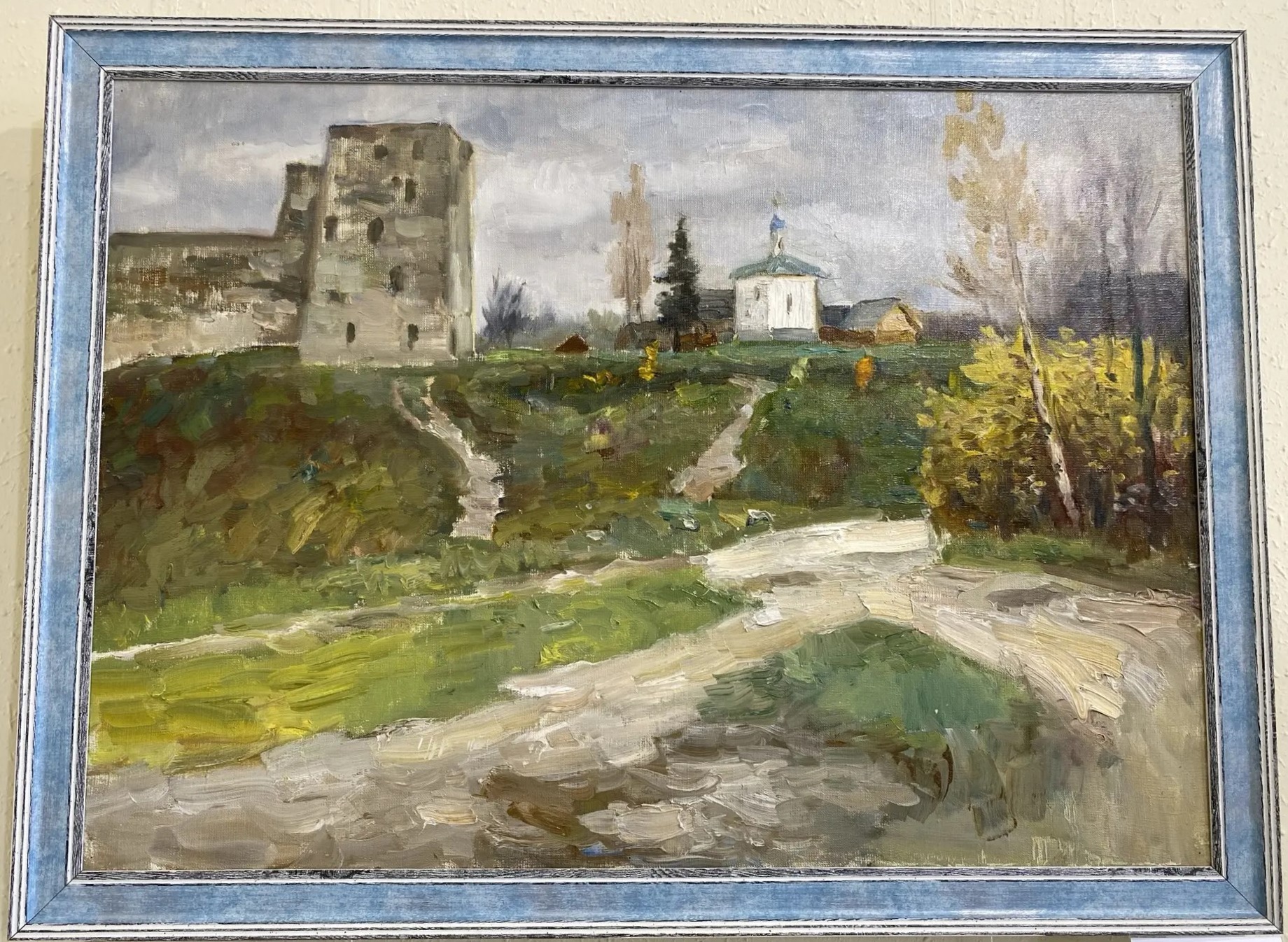 Картина "Изборск" художник Кравчук