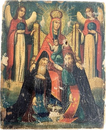 Икона Свенская Пресвятая Богородица 19 век