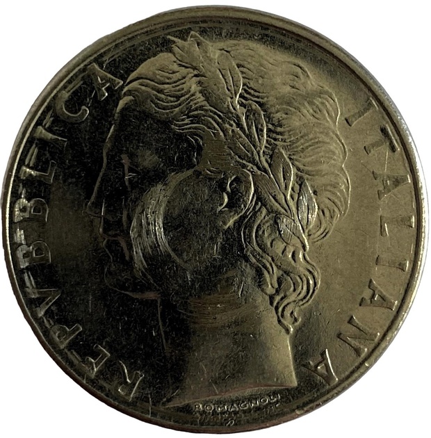 Иностранные монеты Италия 100 лир 1978 год Лира