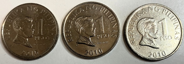 Иностранная монета Филиппины 1 писо 2010 год
