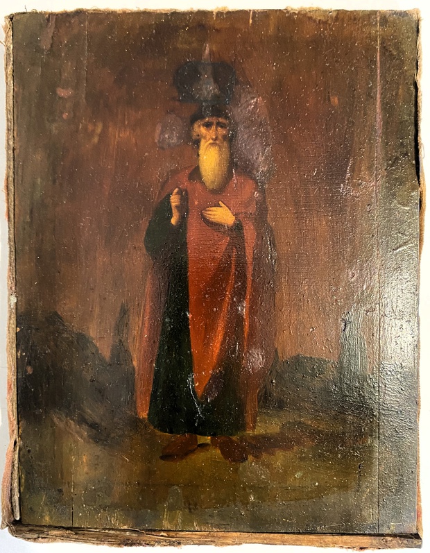 Икона святой равноапостольный князь Владимир 19 век