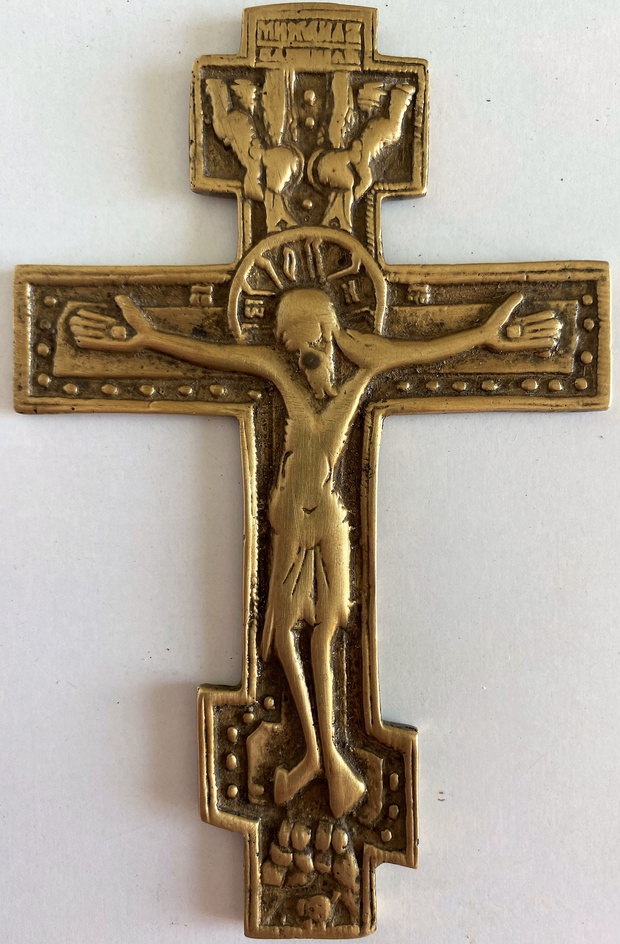 Распятие крест Архангел Михаил 18 - 19 век