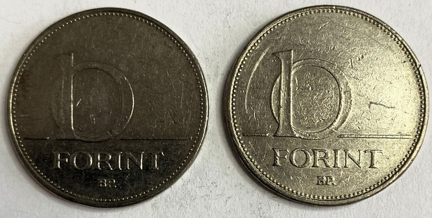 Иностранная монета 10 Форинтов 1994 год Венгрия Форинт