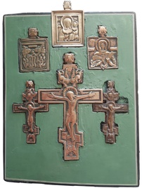 Икона Старообрядческая Ставротека 19 век
