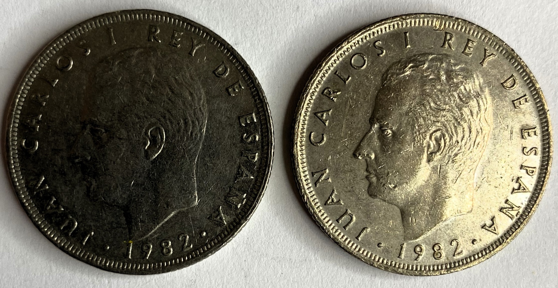 Иностранная монета 25 Песет 1982 год Испания