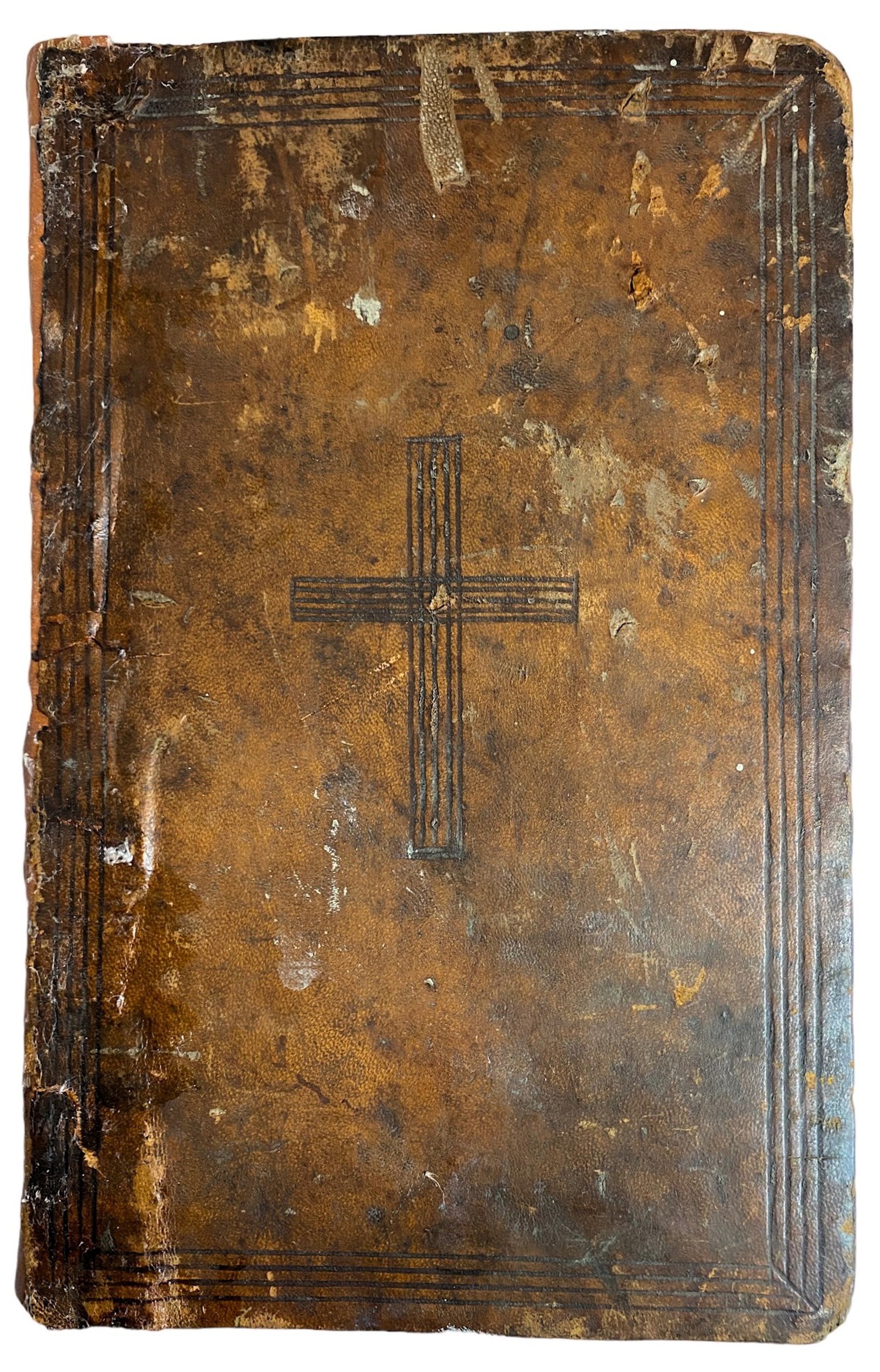 Книга антикварная старинная Типикон - устав церковный 1839 год