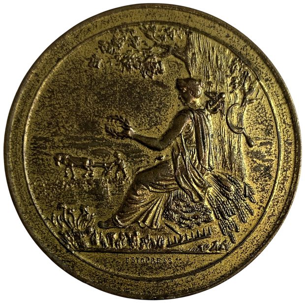 Медаль Российская империя Эстляндия Эстонское общество Пчеловодства 1871 год