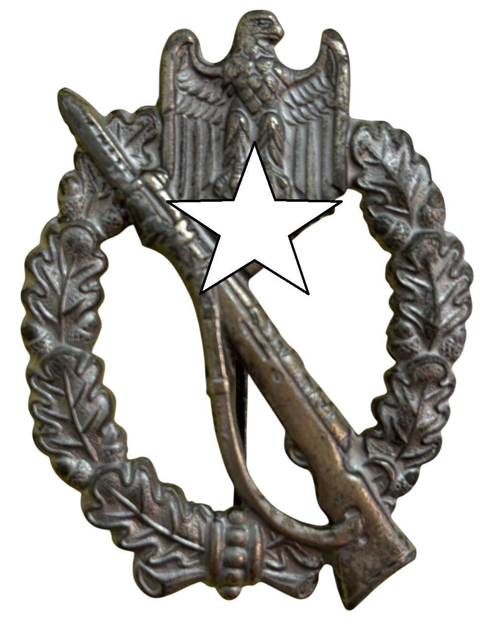 Знак Пехотный Штурмовой в серебре Рейх Вермахт