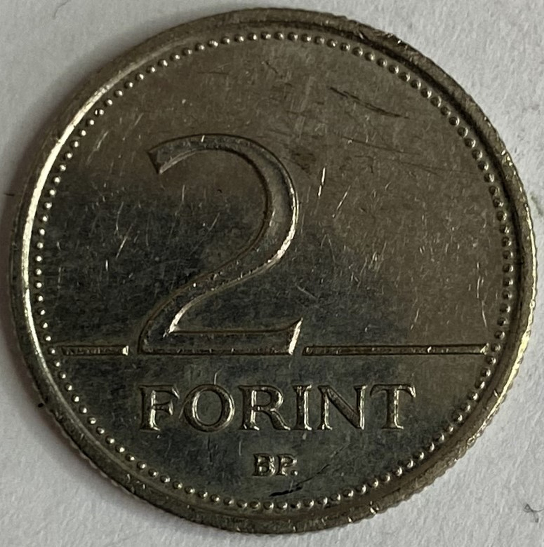 Иностранная монета 2 Форинта 2004 год Венгрия
