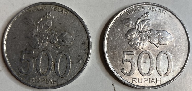 Иностранная монета Индонезия 500 рупий 2003 год
