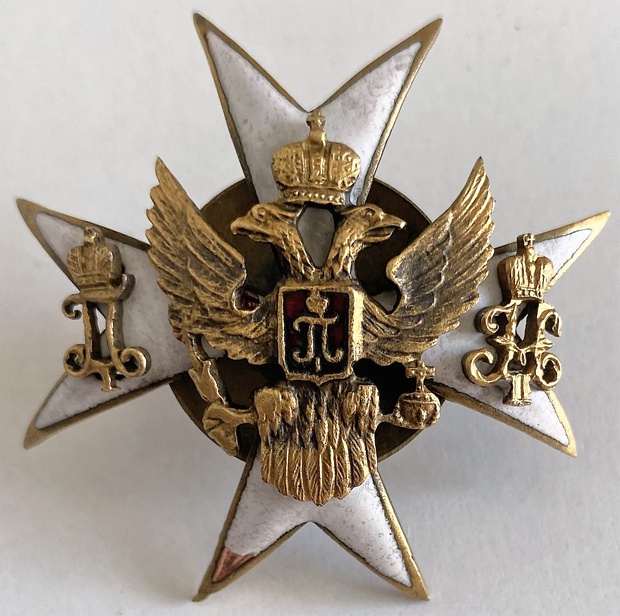 Полковой знак 96 пехотный Омский полк Оригинал полк редкость