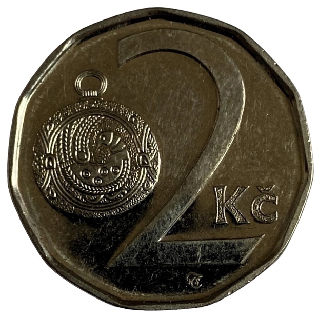 Иностранная монета 2008 год Чехия