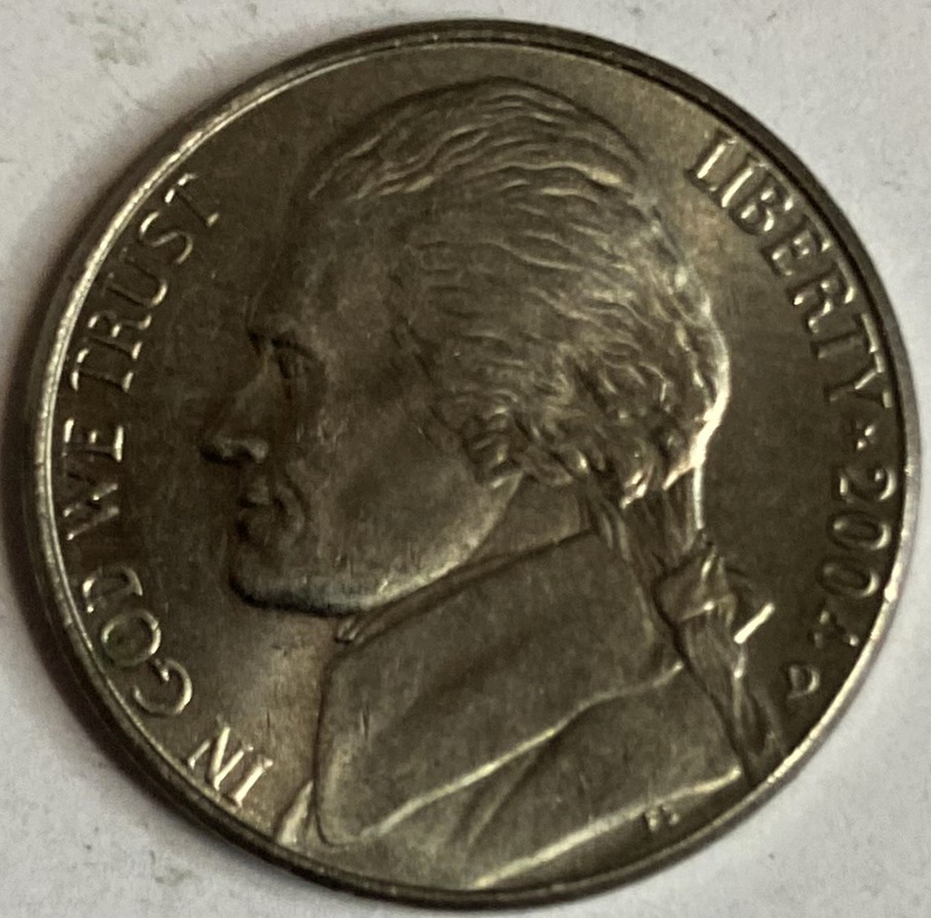 Иностранная монета США 5 центов 2004 год Америка Лодка