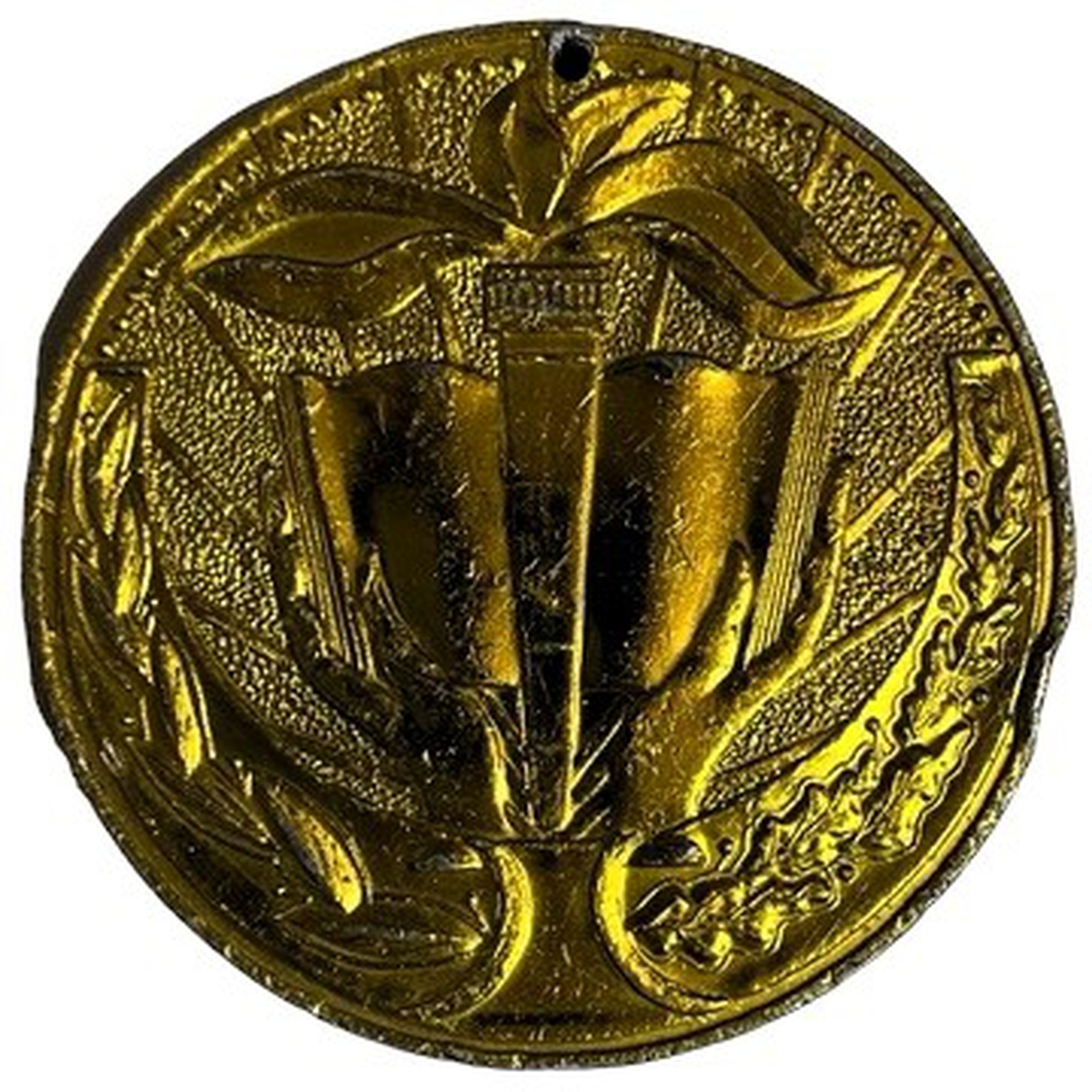 Медаль памятная выпускнику школы СССР город Омск