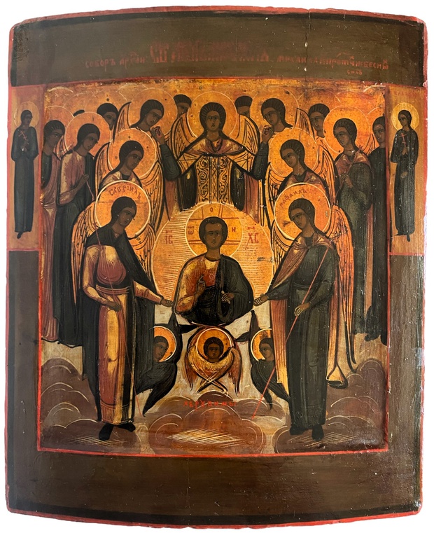 Икона в ковчеге Собор Архангела Михаила 19 век