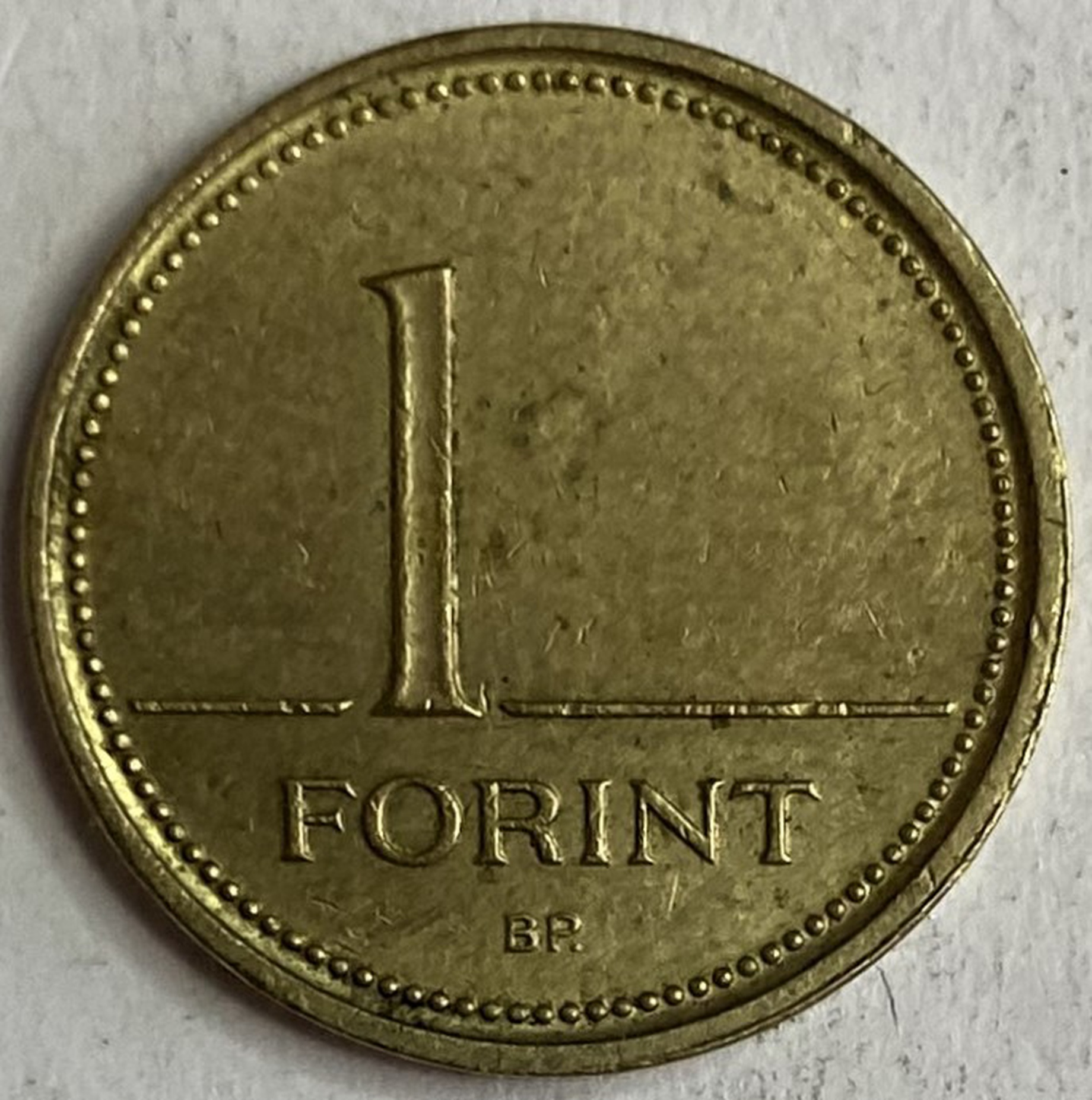 Иностранная монета 1 Форинт 1994 год Венгрия