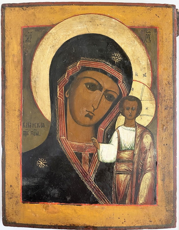 Казанская Божия матерь 19 век